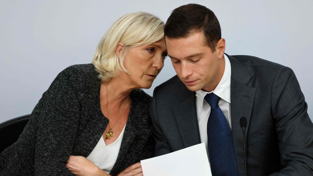 Marine Le Pen- Jordan Bardella - 1